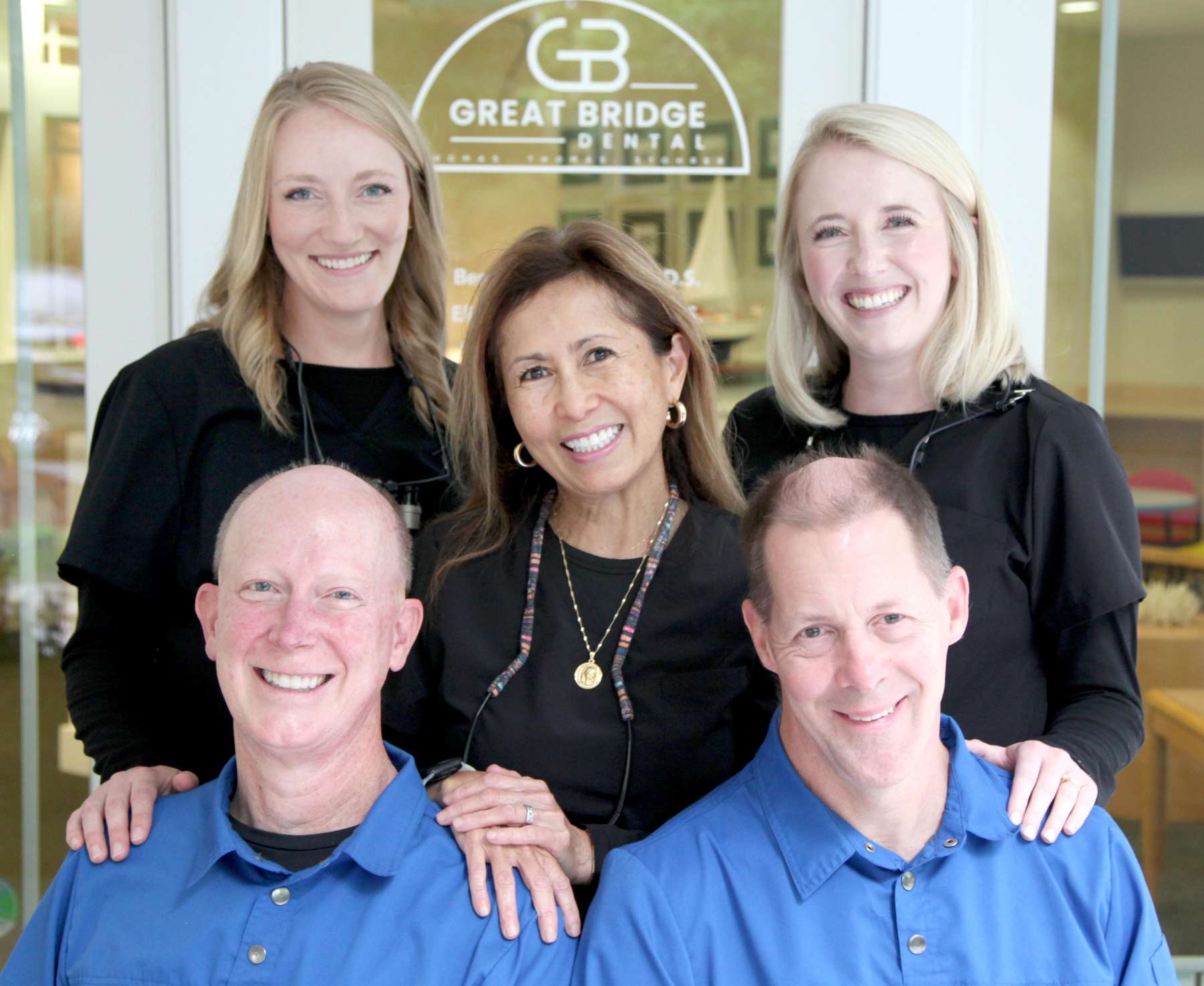 Dr. Chanel Stohrer, Dr. Elizabeth Thomas, Dr. Katie Veltman, Dr. Bennett Thomas, Dr. R. Todd Holwick